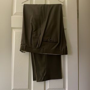 Pronto Uomo mens brown dress pants